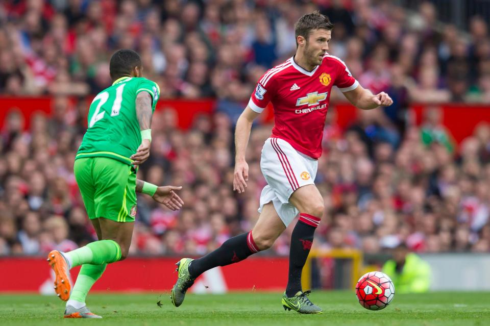  Michael Carrick is nearing the end of his Manchester United career