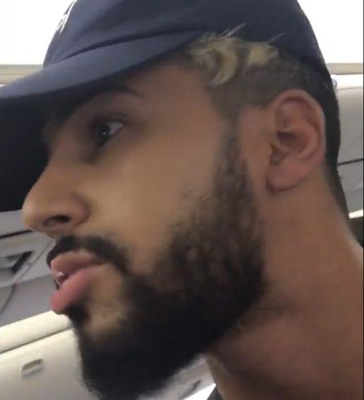  The YouTuber was taken back into airport and met with police, although he was not charged