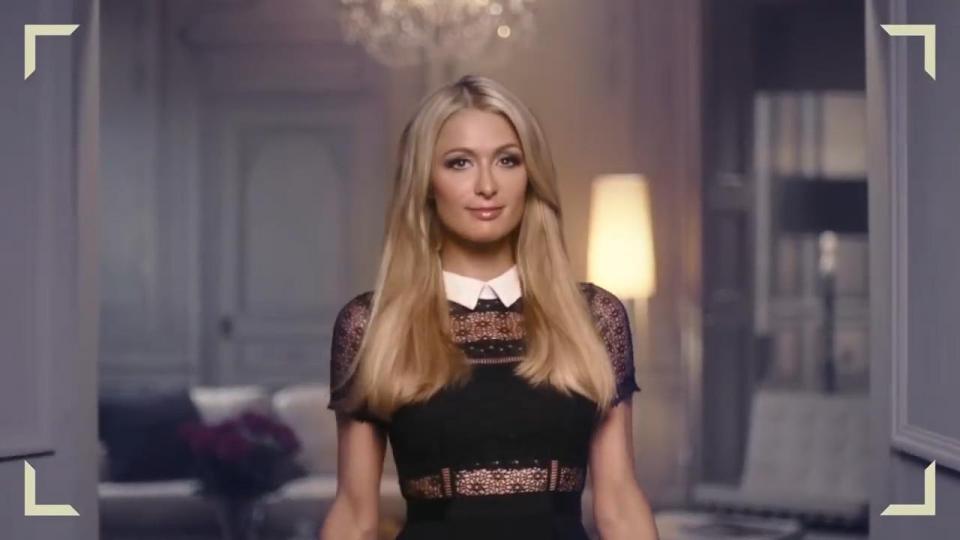  A still from Paris Hilton's new Lidl advert