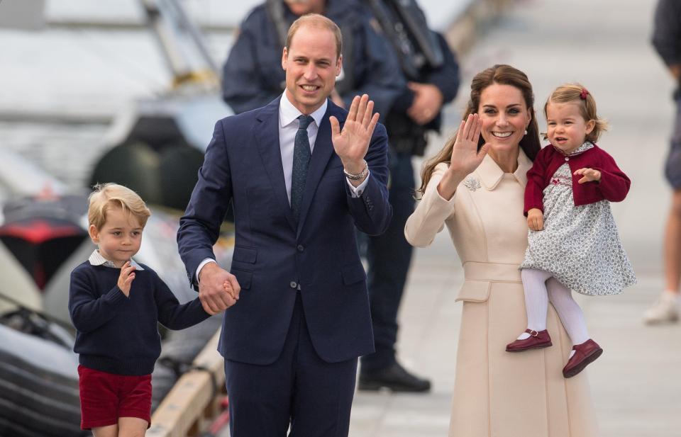  William and Kate, both 34, insist they are concentrating on raising their children, Prince George, three, and Princess Charlotte, one