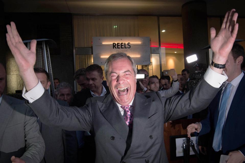  Nigel Farage could be immortalised in film if Hollywood producers continue to be keen on making a film