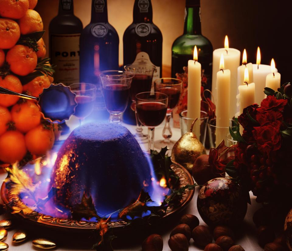  There are three simple steps to lighting your Christmas pudding