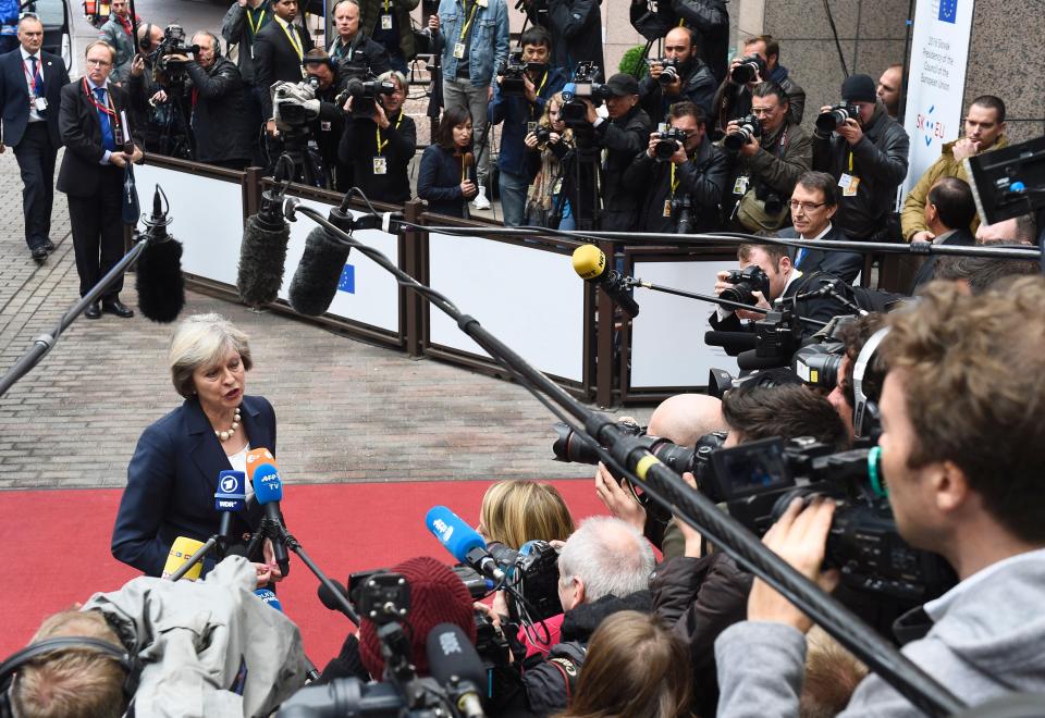  Members of the Press question and hold the likes of Theresa May to account... but that could all change