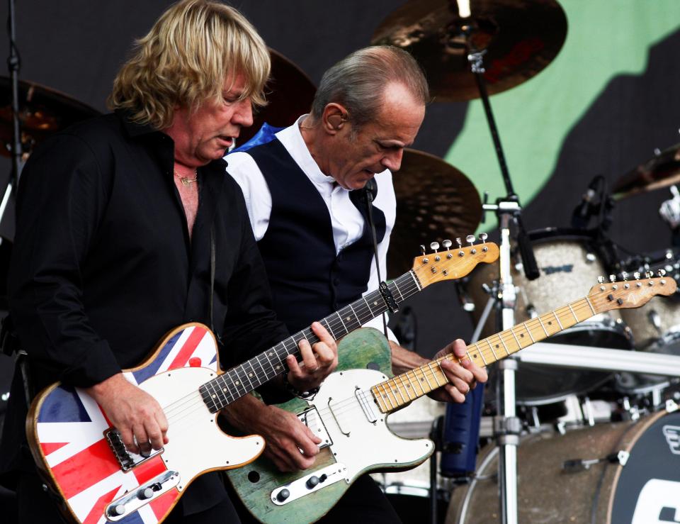  Status Quo perform at the Glastonbury Festival 2009