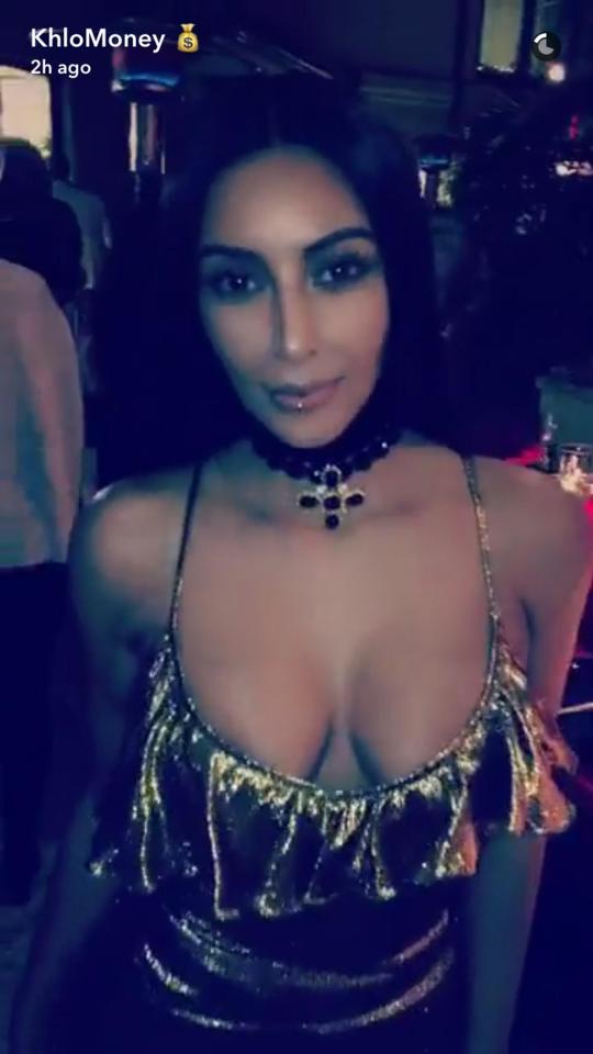  Kim Kardashian made a return to social media via her sister's account