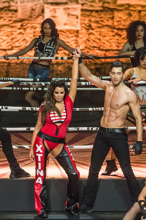  Former TOWIE star Jessica Wright will recreate Christina Aguilera's Dirrty video routine