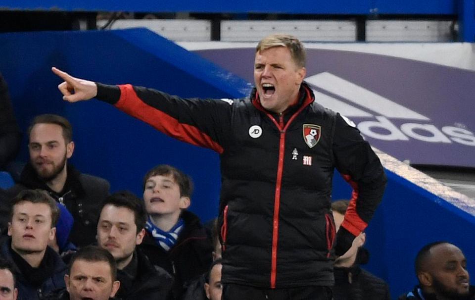 Eddie Howe is one of the frontrunners to replace Arsene Wenger at Arsenal