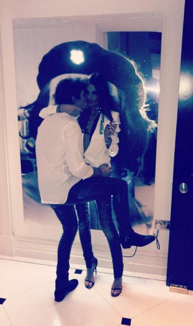  Jake Hall and Misse Beqiri get flirty in their latest cheeky selfie