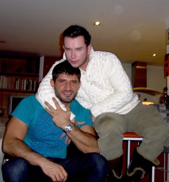 Fadi Fawaz and Stephen Gately 