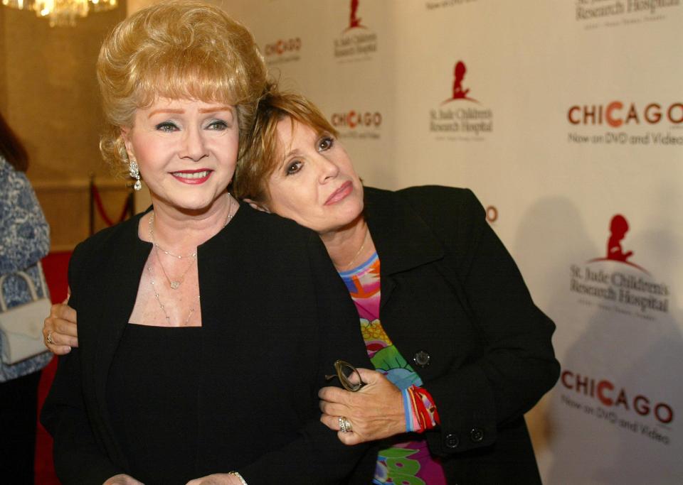 Carrie Fisher and Debbie Reynolds