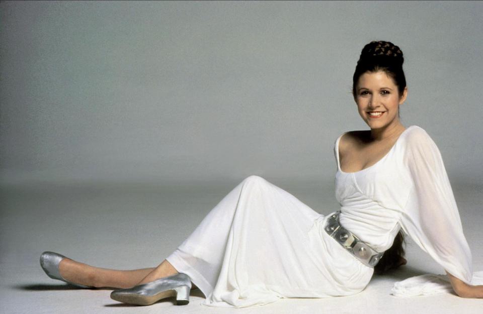  Carrie Fisher joked about her 'small merry band of stalkers' who kept her entertained