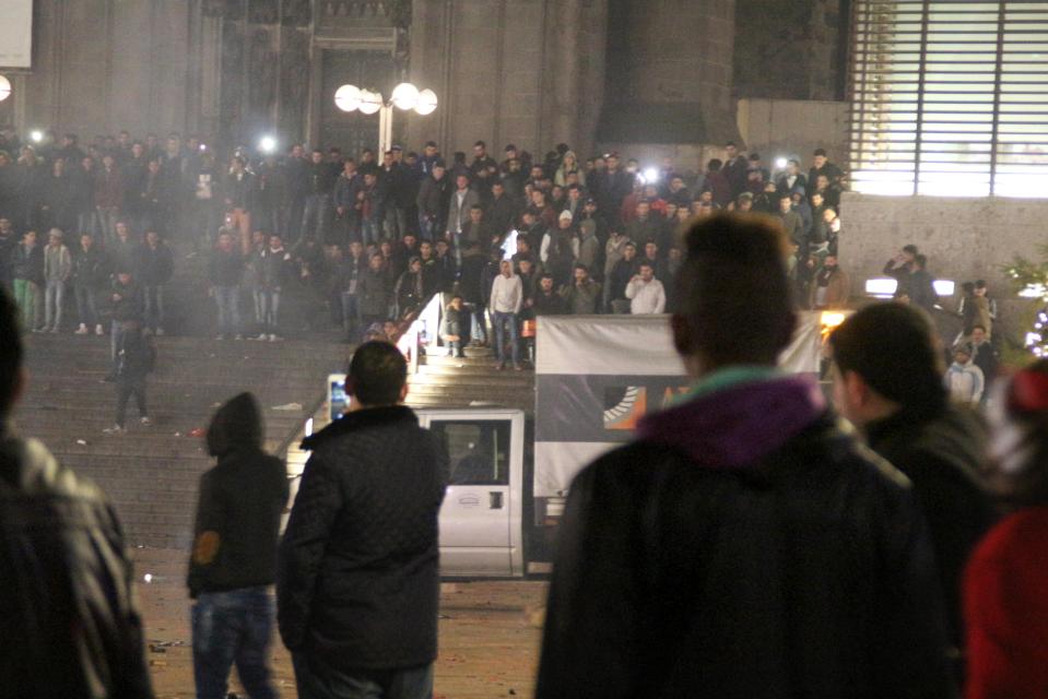  Hundreds of women were groped and assaulted by mainly North African migrants in Cologne on New Year's Eve 2016