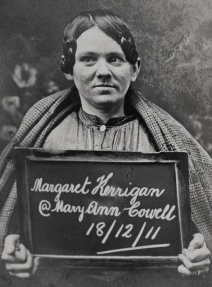 Margaret Kerrigan was a career thief and made regular appearances in the dock in the early 1900s