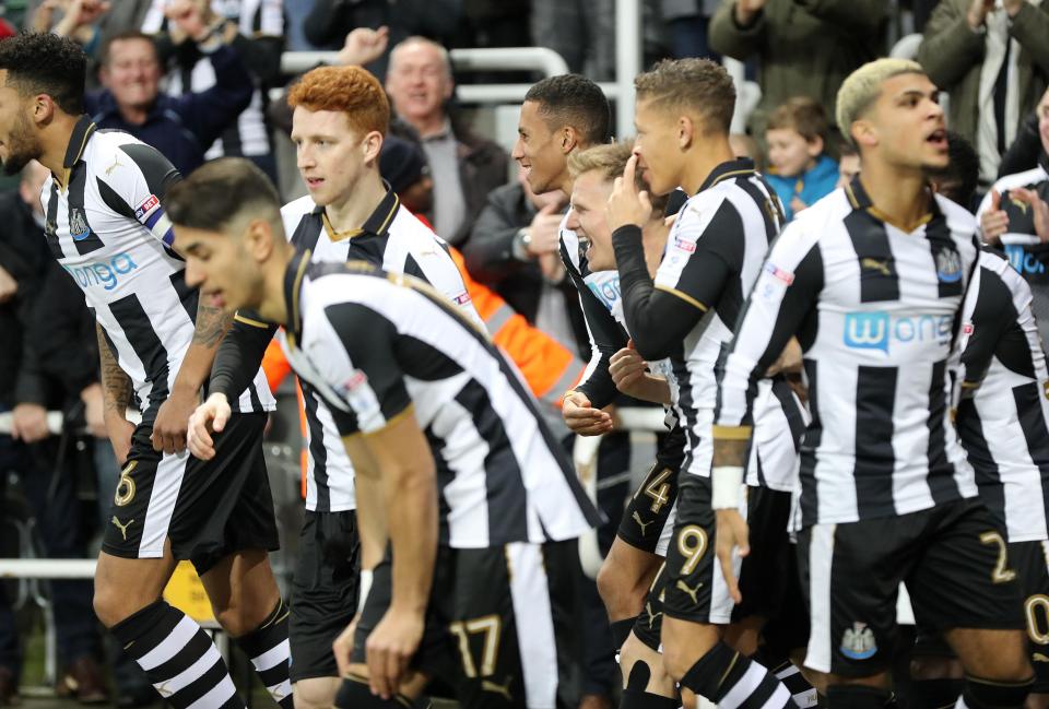  It was the perfect start for Newcastle