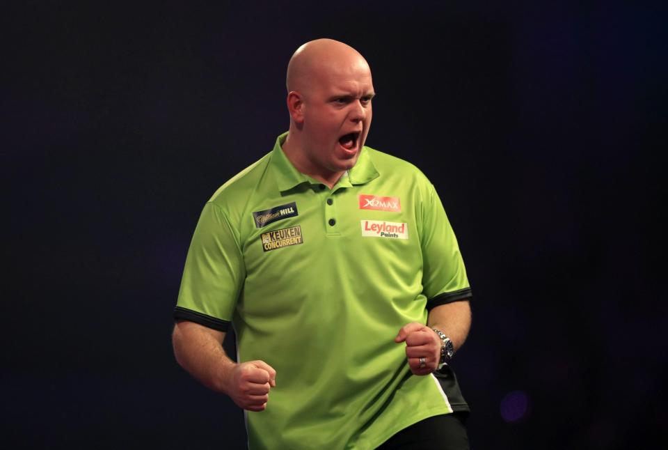 Barney will play Michael van Gerwen next, who beat Daryl Gurney in his quarter-final