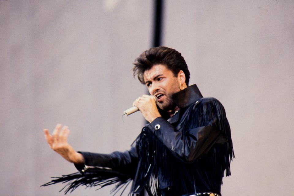  George became a huge star in Wham!, before his debut solo album Faith took him to another level