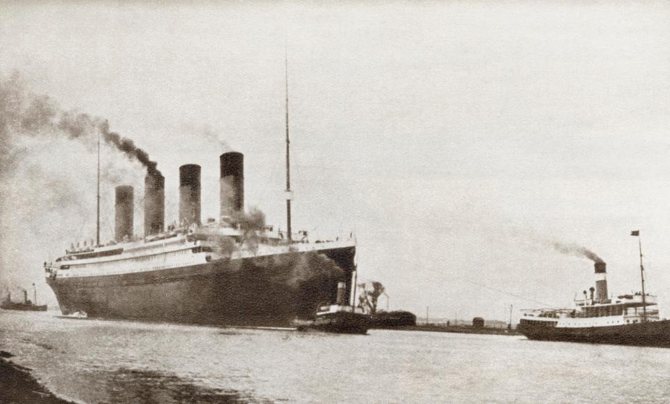  The Titanic sank in 1912, killing 1,500 on board and leaving only 700 survivors