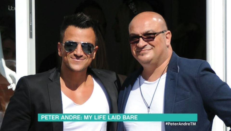  Peter spoke about he's still struggling to come to terms with Andrew's death on This Morning