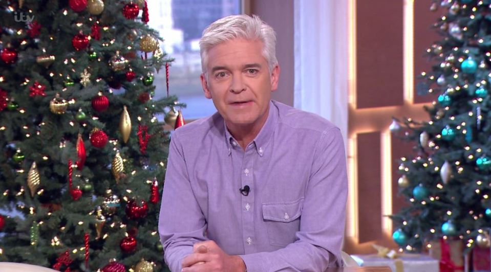  Phillip Schofield has revealed his alcohol advent calendar on Snapchat