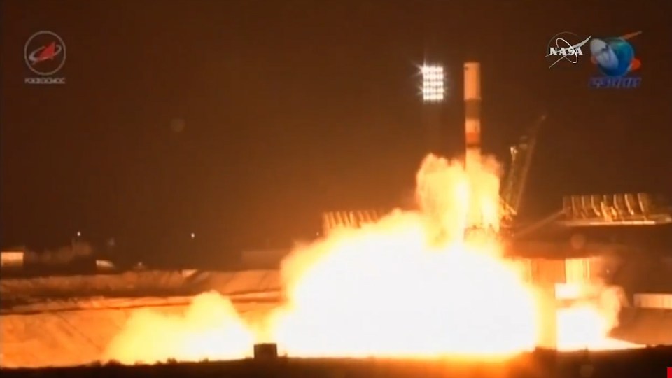  A Russian cargo ship which was on its way to the International Space station was destroyed when it burned up in the atmosphere shortly after it was launched