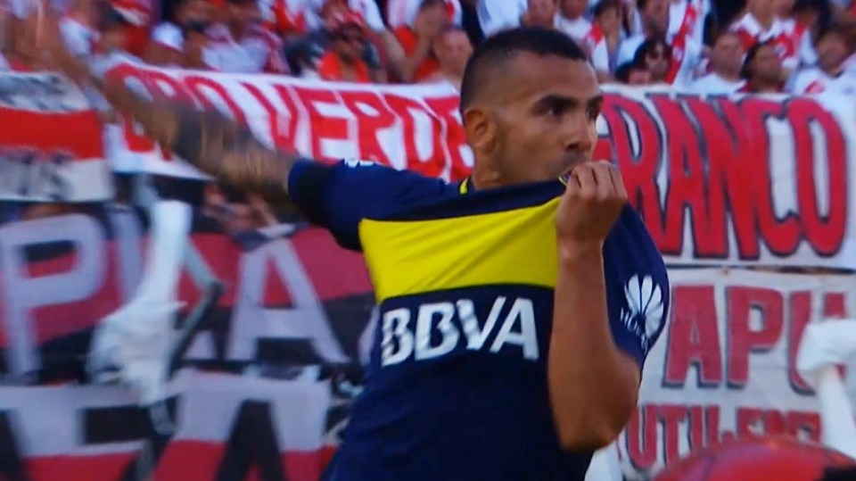  Tevez bags brace in Superclasico win against River Plate