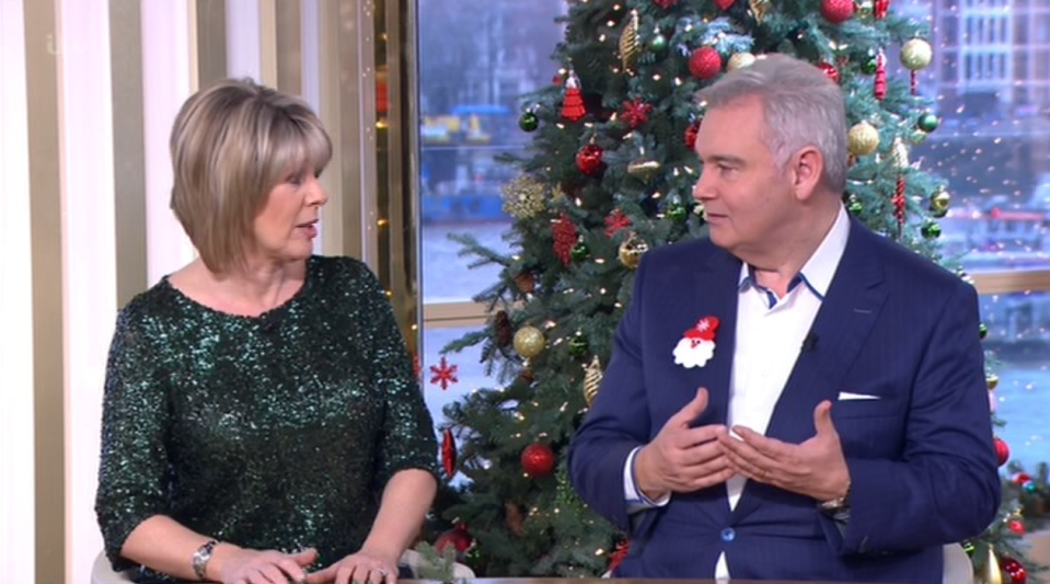  Eamonn perhaps chose the wrong moment to remind Ruth of the time he offered her money instead of gifts