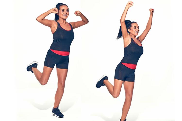  Burn fat and tone your arms, bum and legs with this move