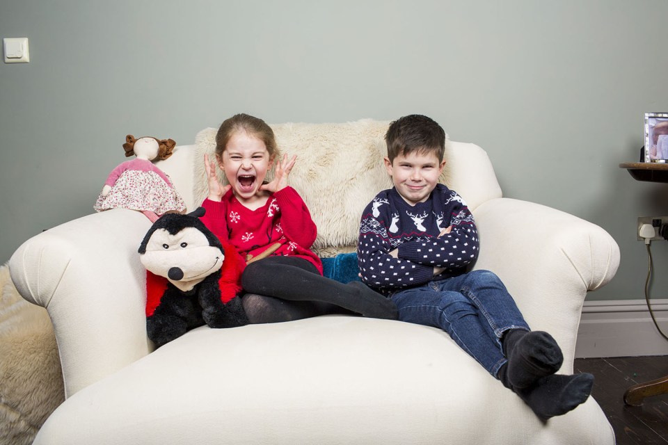  Googlesprogs Christmas Special: There are familiar faces – including the brilliant little Molly and William (above)