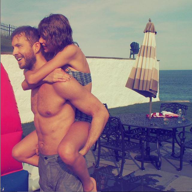 TAYLOR SWIFT AND CALVIN HARRIS