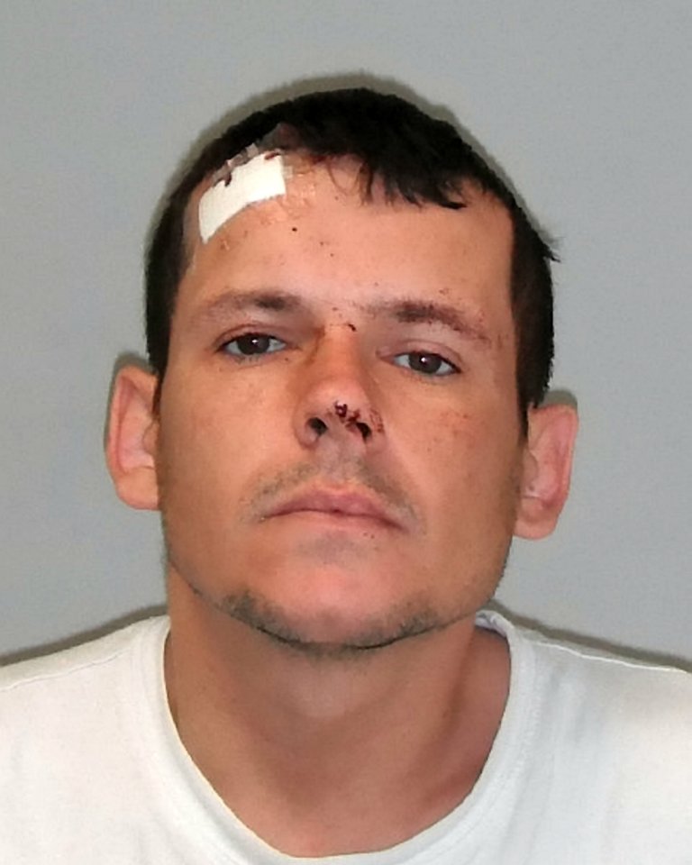  Matthew Martindale threatened to shoot Wayne Ballinger, 57, at point-blank range