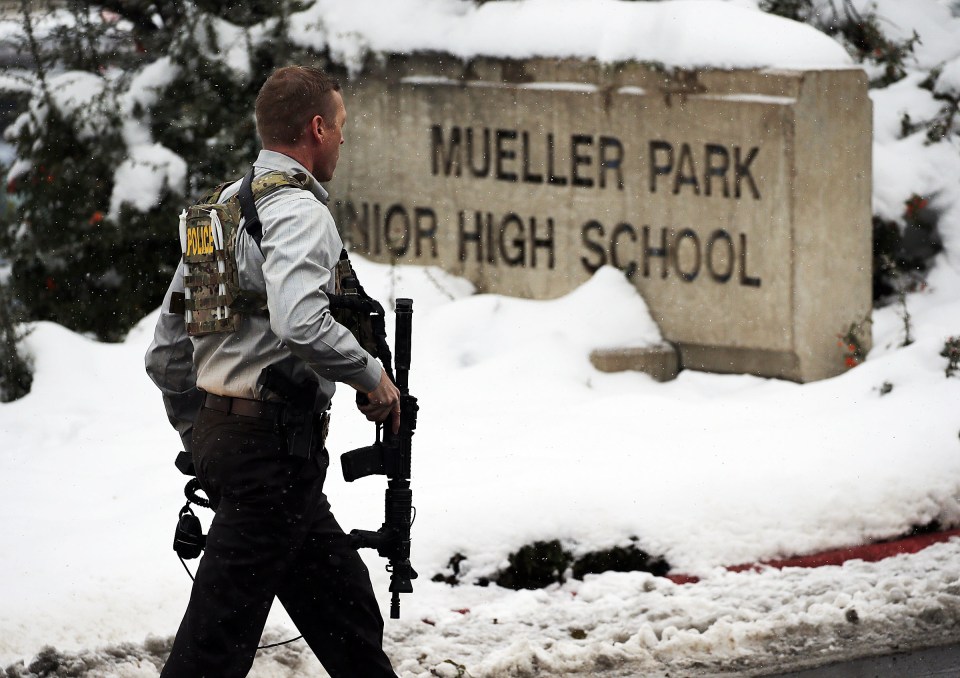  The incident happened at Mueller Park Junior High and prompted over 100 armed police officers to storm the premises