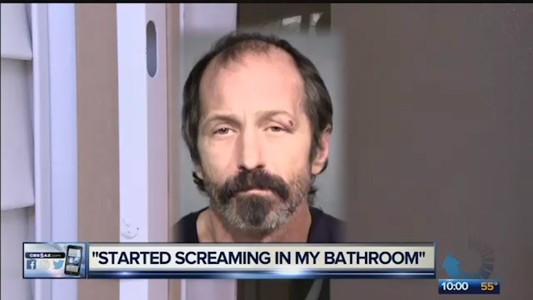 Woman wakes to find complete stranger taking a shower