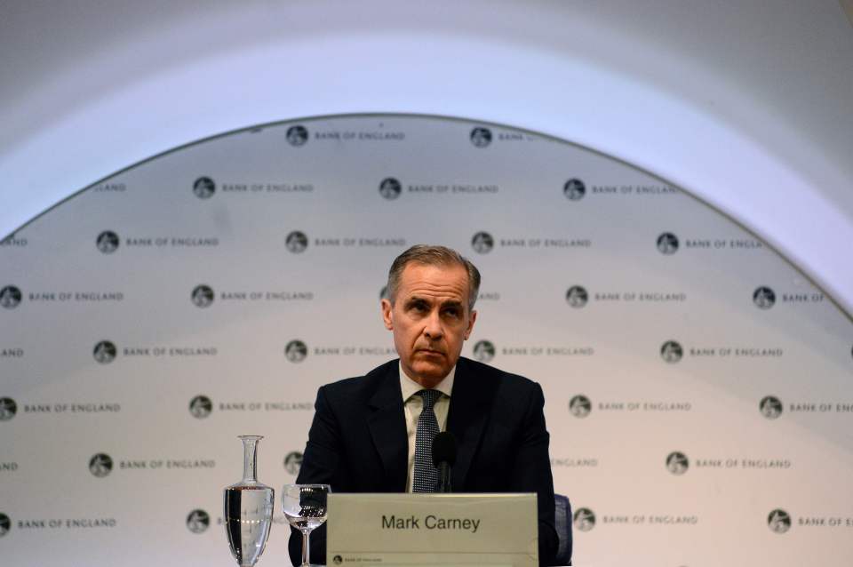  Governor of the Bank of England, Mark Carney