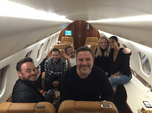  The BGT gang boarded a private jet to fly to Blackpool