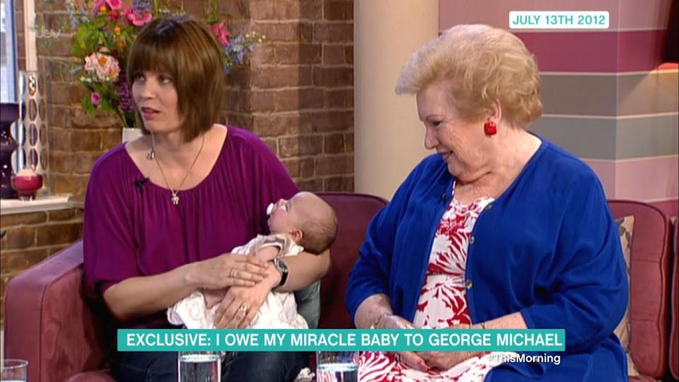  Late This Morning agony aunt Denise Roberts was the only other person to know about George's donation