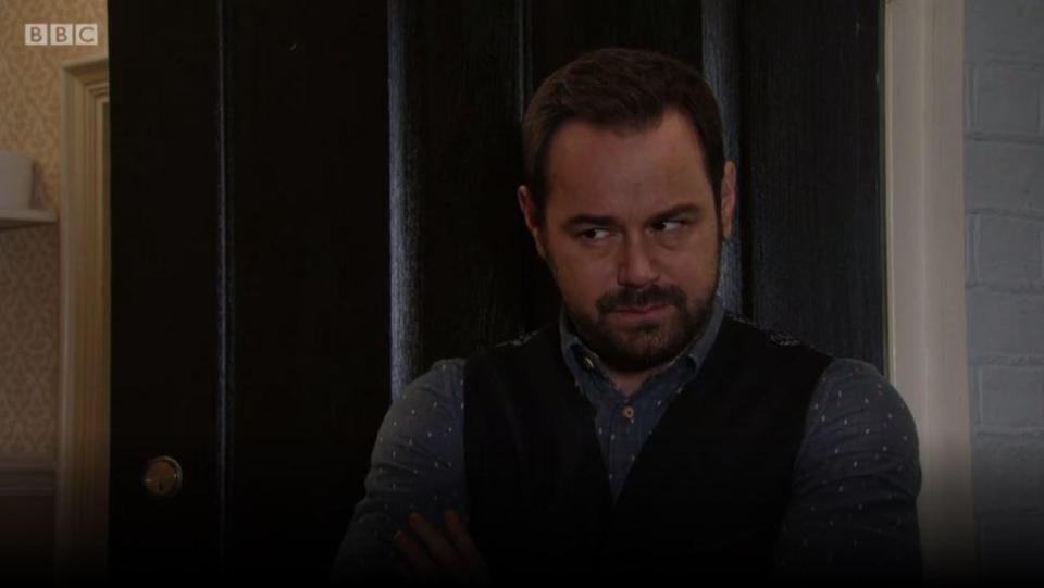  Back in January EastEnders sparked a sparked a race row after Mick Carter used "Eyetie" while discussing the Queen Vic's Italian supper night