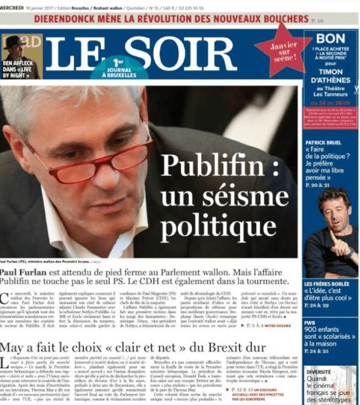  Belgium's Le Soir reported the PM had made her choice