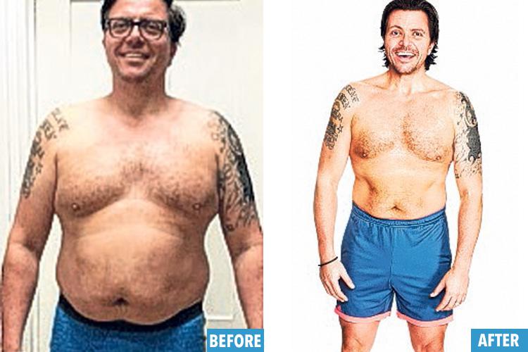  Business owner Mark, 41, lost three stone in nine months