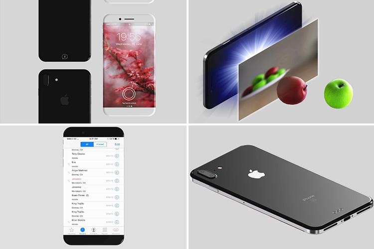  These concept images show one Apple fans' idea of how the device might look