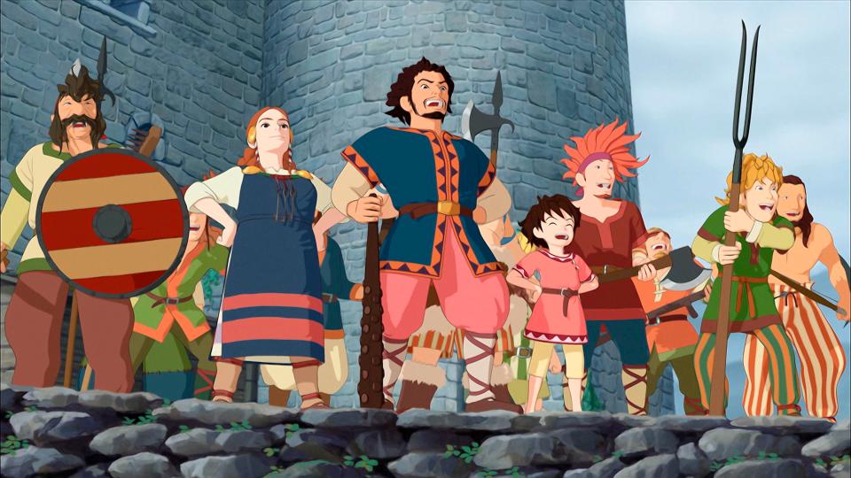  Ronja, the Robber's Daughter: The story of 10-year-old Ronja, who grows up in a loving band of bandits