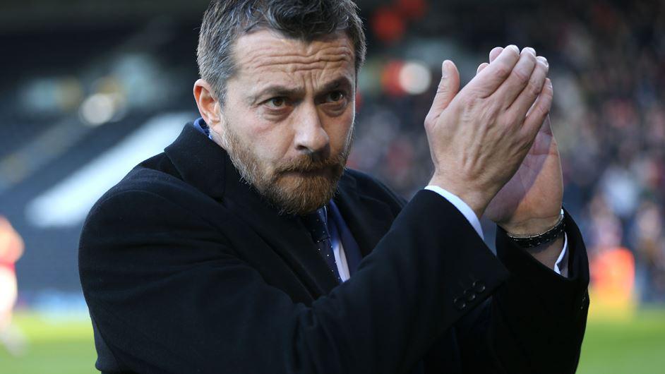  Fulham manager Slavisa Jokanovic saw his side dominate at Craven Cottage