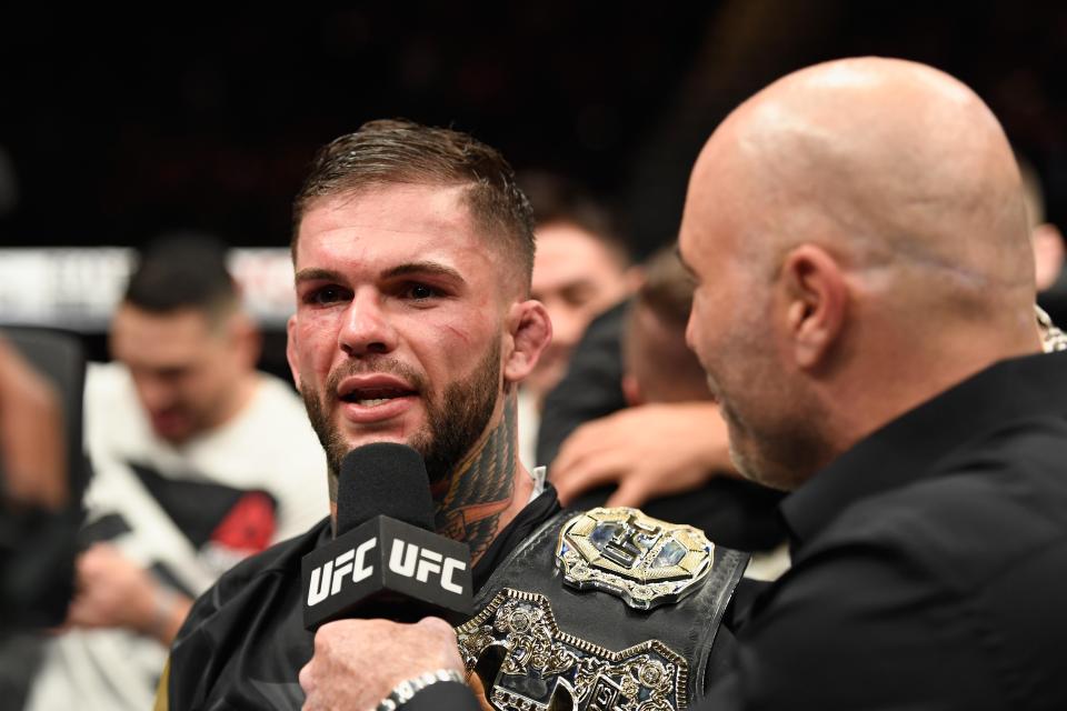  Calling his shots: Cody Garbrandt