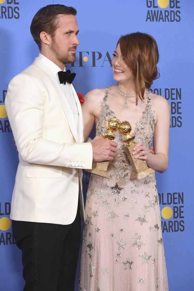  Ryan Gosling and Emma Stone scooped the top acting prizes for their work in La La Land