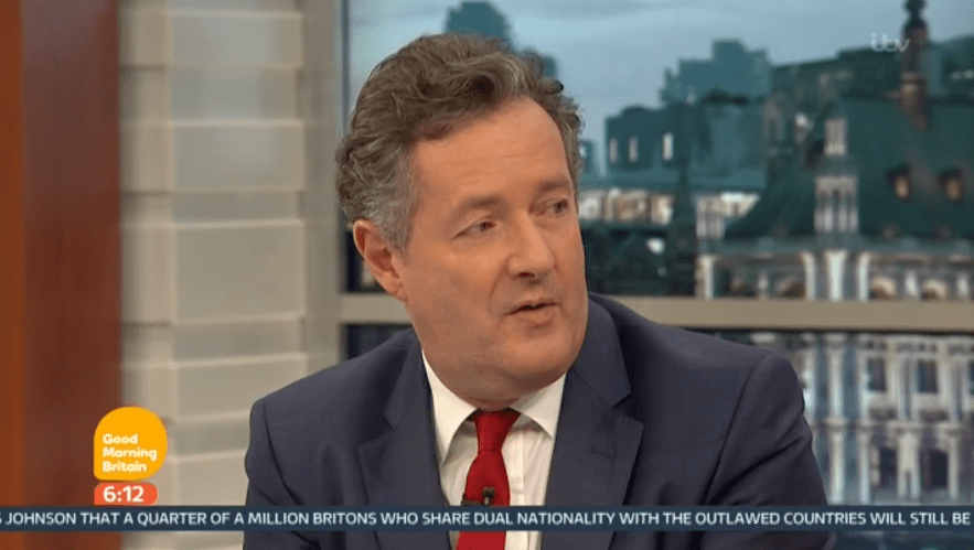  Piers says he's dreading the Oscars because the ceremonies are no longer celebrating films