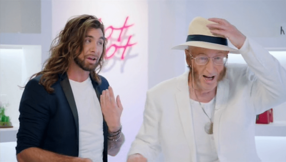 John McCirrick was given a "hipster makeover" on Channel 5 show 100% Hotter