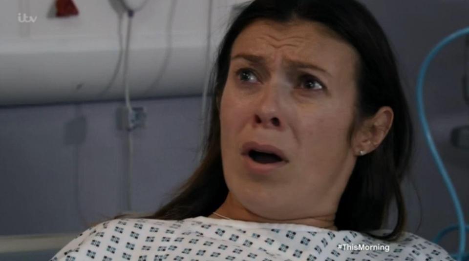  Kym's devastating storyline was shown on Coronation Street last night