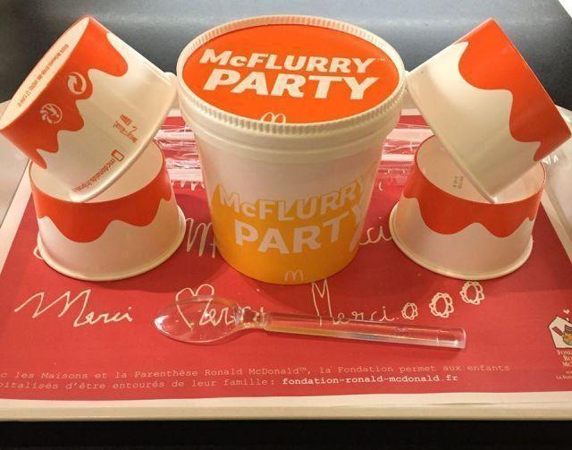  McDonald’s is now selling its McFlurry ice cream in bucket-sized portions