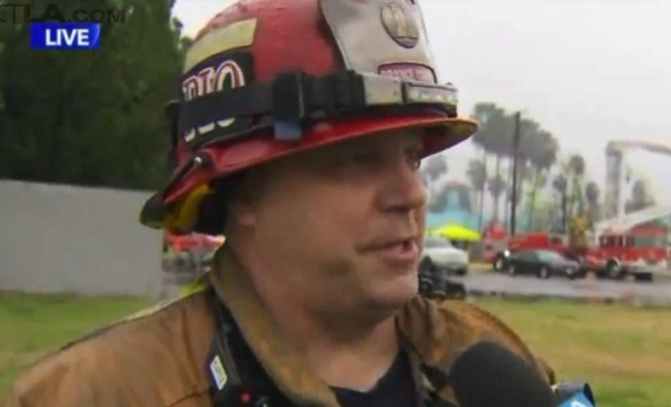  Fire captain Larry Kurtz said an investigation was being launched