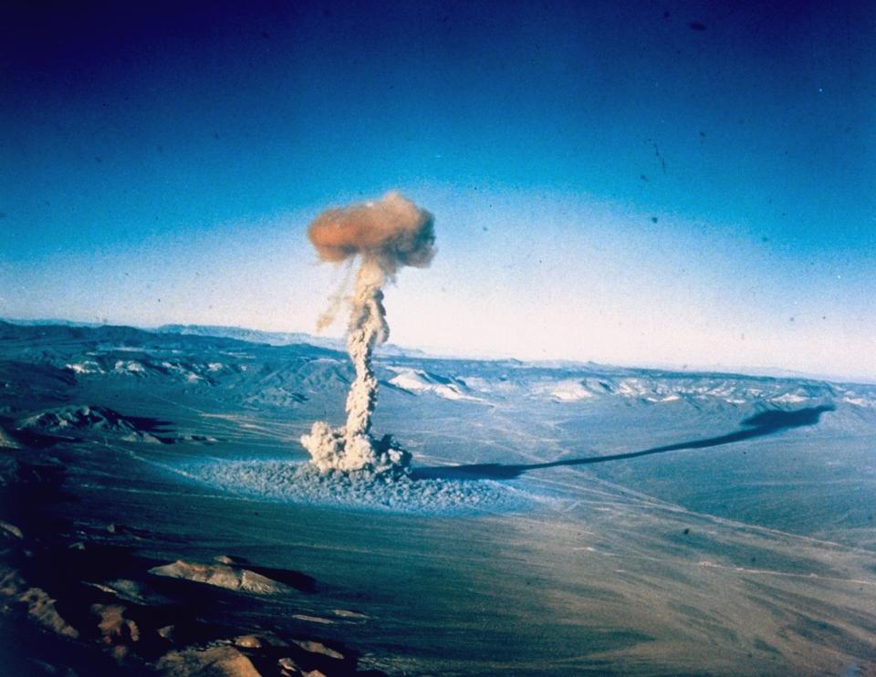  In the unlikely event of a nuclear attack, a chilling warning would be broadcast to the nation