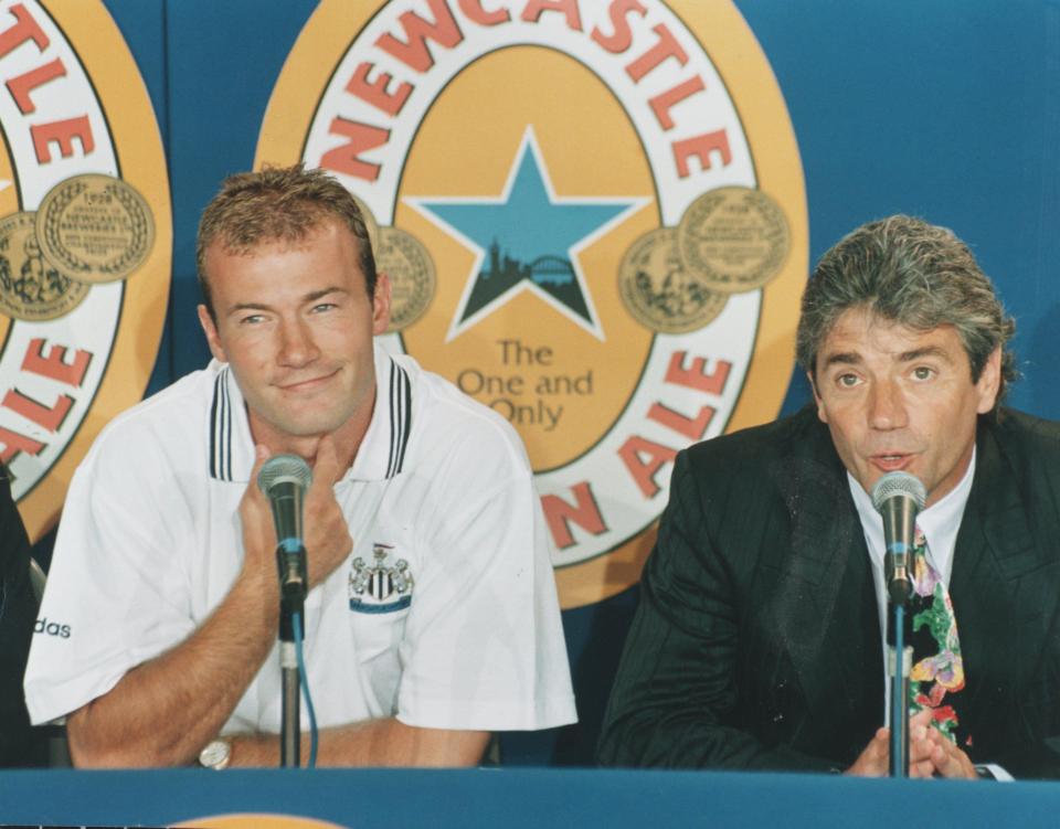 Alan Shearer was brought to Newcastle for world-record £15million in 1996